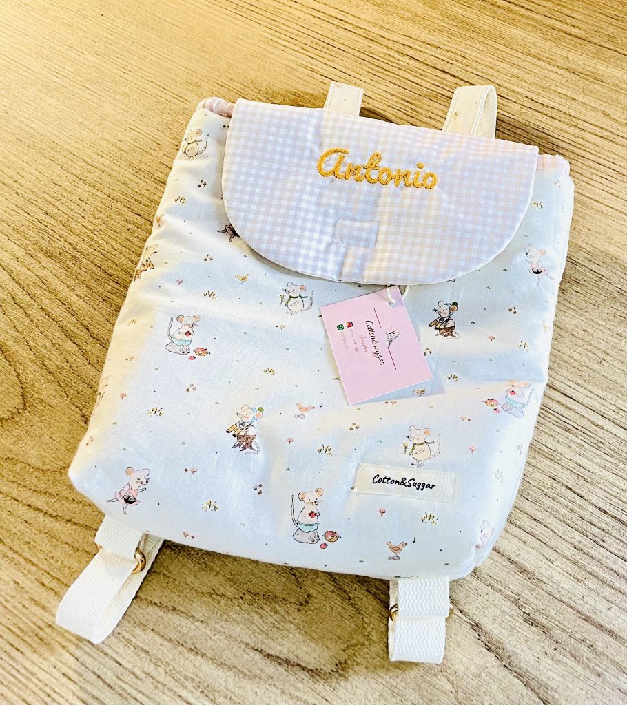 Mochila infantil “ratoncitos exploradores “(1)