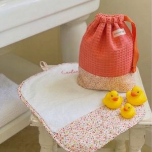 Toalla de cara con bolsa